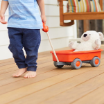 Green Toys Wagon Outdoor Toy Orange