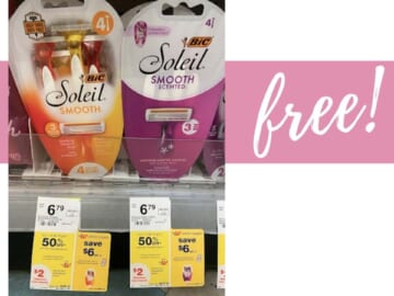 FREE BIC Soleil or Flex Disposable Razors at Walgreens