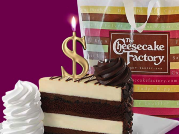 The Cheesecake Factory Reward