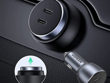 UGREEN USB C Car Charger Fast Charging $13.99 (Reg. $17.99) – FAB Ratings! 340+ 4.7/5 Stars!