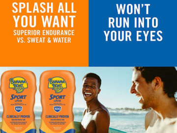 2-Pack Banana Boat Sport SPF 100 Sunscreen $8.92 (Reg. $22) – $4.46 per 4-Oz Bottle! 10K+ FAB Ratings!