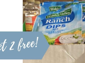 FREE Hidden Valley Dressing Mix Using Just Your Phone