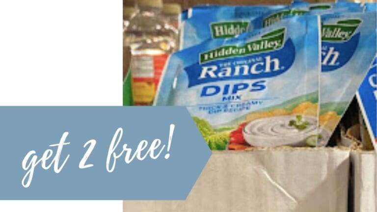 FREE Hidden Valley Dressing Mix Using Just Your Phone