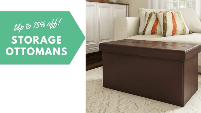 Wayfair | Storage Ottomans From $22.99