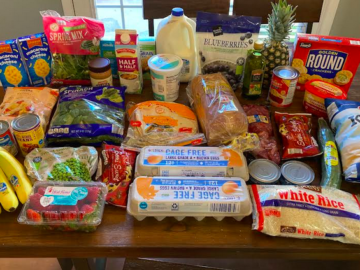 Gretchen’s $90 Grocery Shopping Trip and Weekly Menu Plan for 5