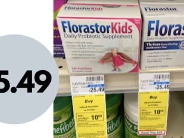 $5.49 Florastor Probiotics | Save $20 at CVS