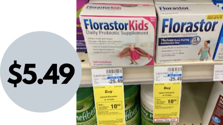 $5.49 Florastor Probiotics | Save $20 at CVS