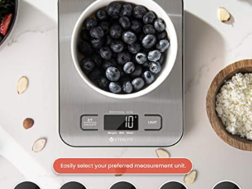 Etekcity Digital Kitchen Scale Multifunction Food Scale $9.99 (Reg. $20.79) – 96.1K+ FAB Ratings!