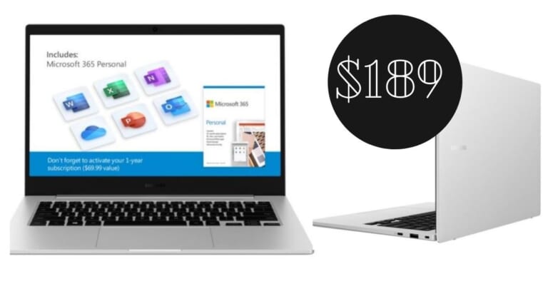 Samsung Galaxy Book Go 14-In Laptop for $189