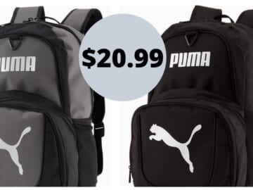 Puma Contender Ball Backpack for $20.99