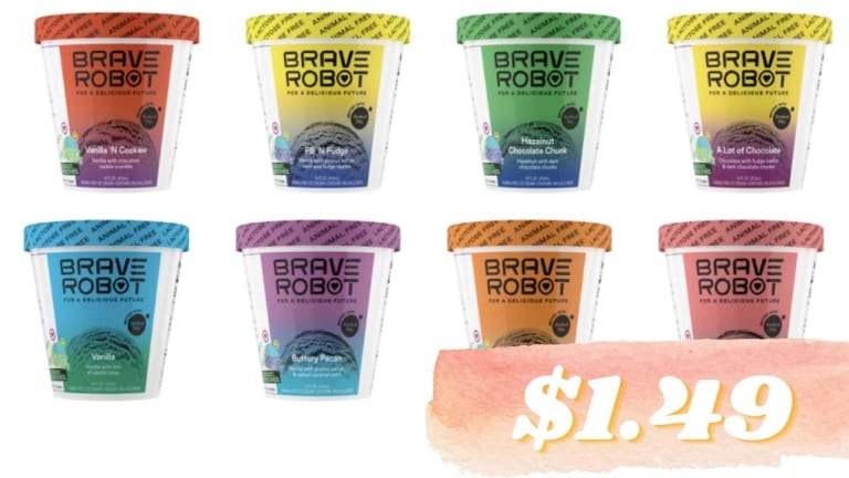 $1.49 Brave Robot Ice Cream Pints at Kroger