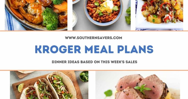 kroger meal plans 3/23