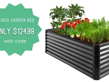 6 Ft. Raised Garden Bed For $124 Shipped!