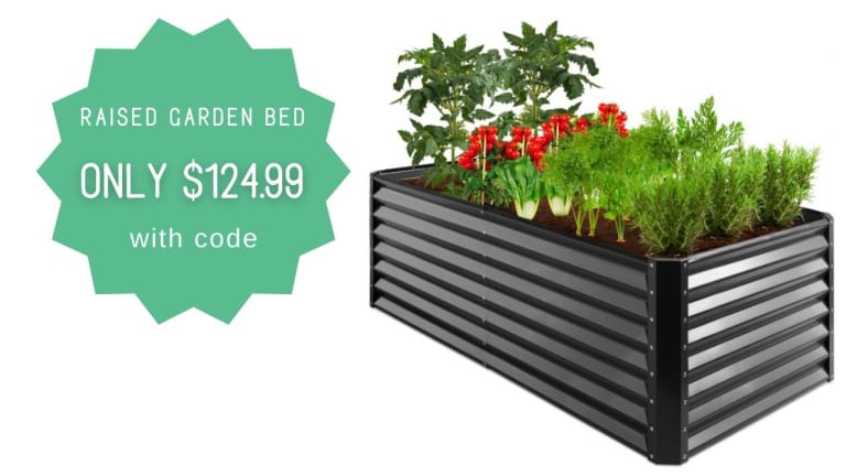 6 Ft. Raised Garden Bed For $124 Shipped!