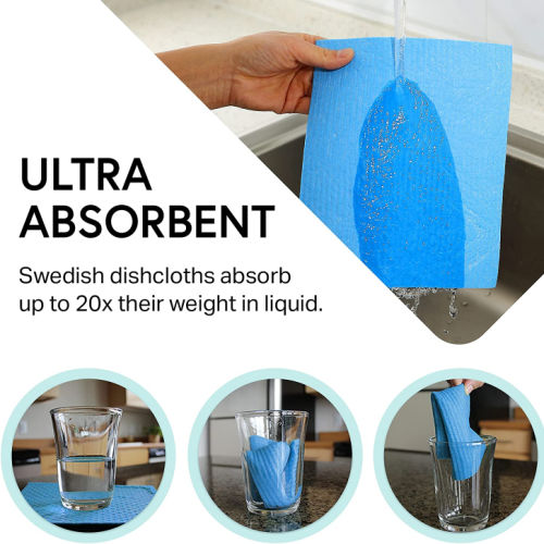 Today Only! 10 Pack Reusable Dish Cloths $12.49 (Reg. $25) – $1.25 each, 37K+ FAB Ratings! Absorbs up to 20X its weight!