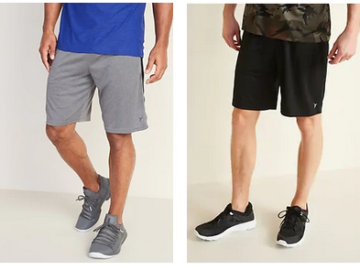 Old Navy: Men’s Active Shorts only $8, Boys’ Active Shorts only $6!