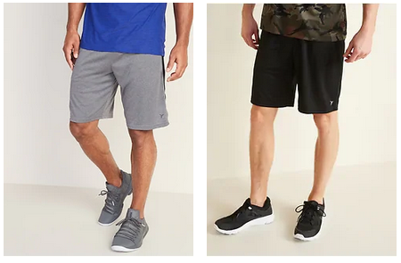 Old Navy: Men’s Active Shorts only $8, Boys’ Active Shorts only $6!