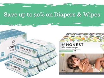 Amazon | 30% Off Honest Company Diapers