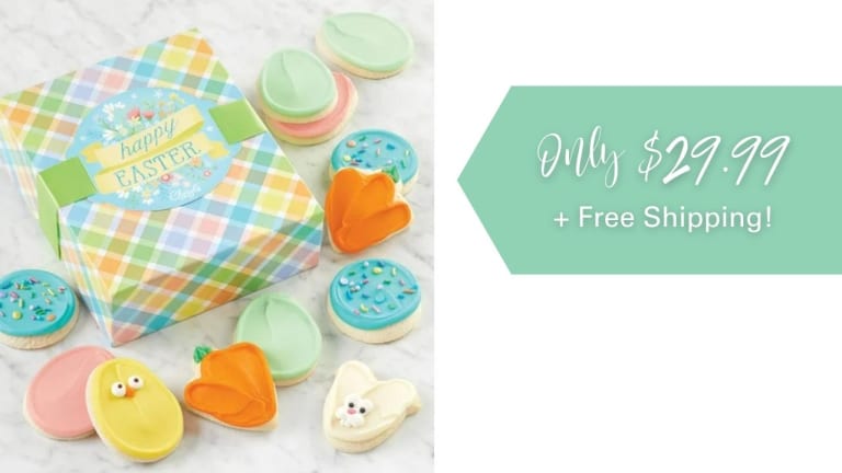 Cheryls’ Cookies | Easter Gift Box $29.99 + Free Shipping