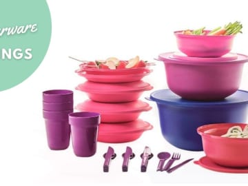 Save On Tupperware Storage Sets At Zulily