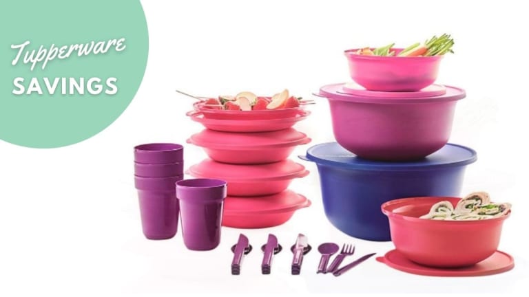 Save On Tupperware Storage Sets At Zulily