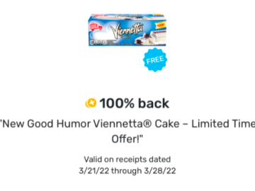 FREE Good Humor Viennetta Cake | Fetch Rewards Deal