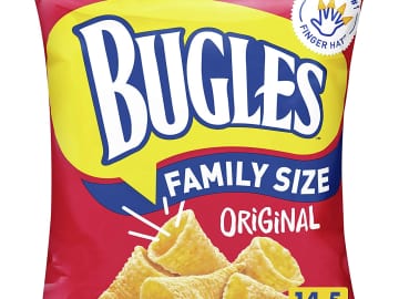 6 Family Size Bags of Bugles as low as $13.34 Shipped Free (Reg. $21) | $2.22 / Bag!