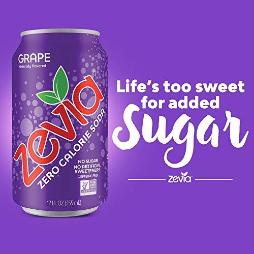 24-Count Zevia Zero Calorie Grape Flavor Soda, 12 Oz Cans as low as $14.93 Shipped Free (Reg. $21.68) | $0.62 per Can!