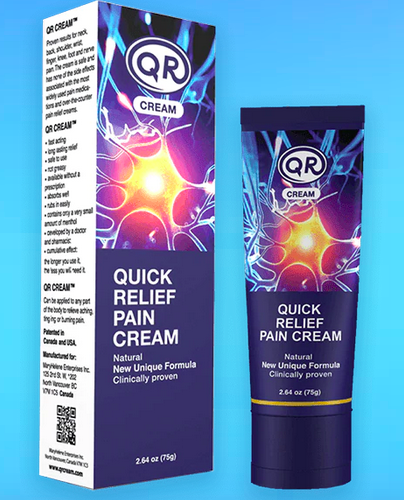 Sample of QR Pain Relief Cream