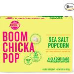 Angie’s BOOMCHICKAPOP Sea Salt Microwave Popcorn 24-Pack