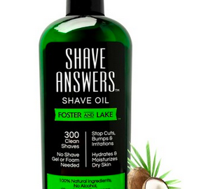 free Fosters & Lake Shave Oil sample