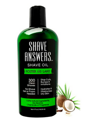 free Fosters & Lake Shave Oil sample