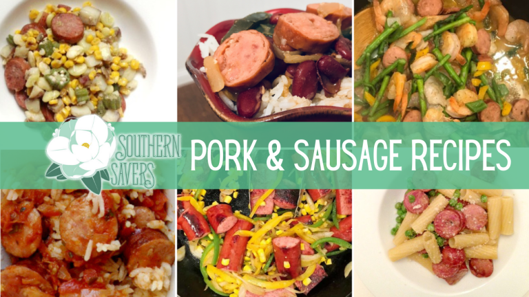 Southern Savers Favorite Pork and Sausage Recipes