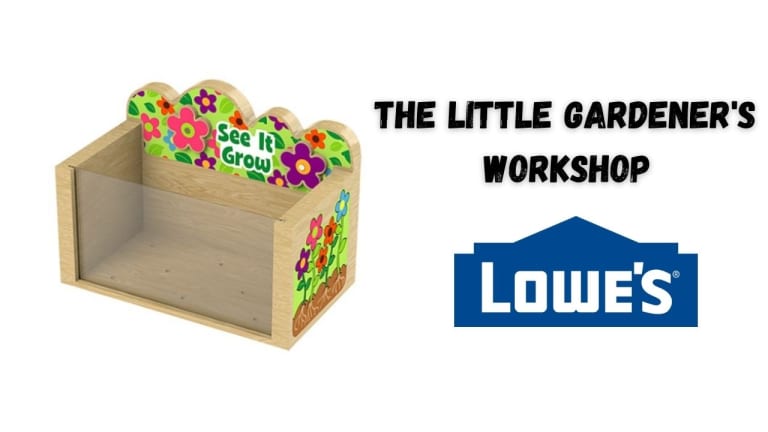 Free Little Gardener’s Building Workshop