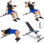 Progear 1300 Adjustable and Foldable Position Heavy-Duty Weight Bench and Leg Hold Down $89 Shipped (Reg. $199) | up to 800-Lb Capacity