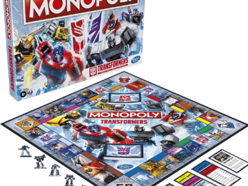 Monopoly: Transformers Edition Board Game $10.49 (Reg. $21.99) | Includes Autobot and Decepticon Tokens