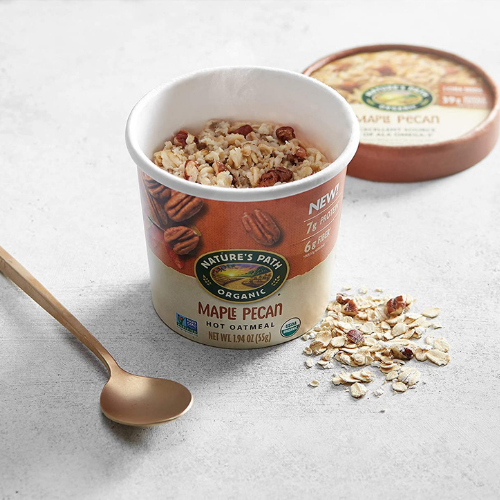 12-Pack Nature’s Path Organic Maple Pecan Instant Oatmeal Cup as low as $16.01 Shipped Free (Reg. 18.84) | $1.33 each cup!