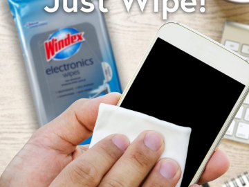 25-Count Johnson Windex Electronics Wipes, Pre-Moistened $4.29 (Reg. $6) | 17¢ each! – Provides Streak-Free Shine!