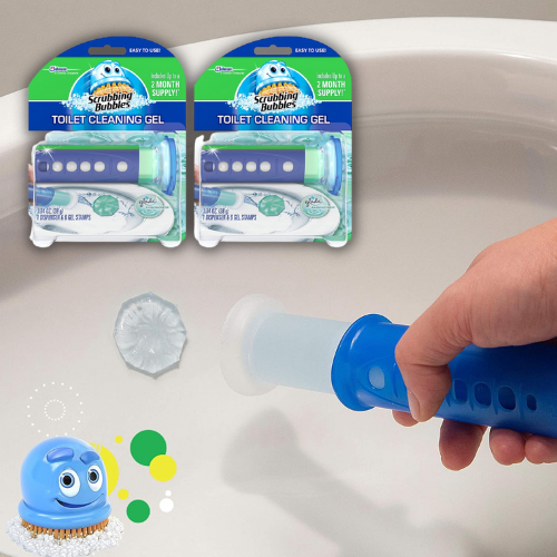 2-Pack Scrubbing Bubbles Fresh Gel Toilet Cleaning Stamp as low as $6.53 Shipped Free (Reg. $8.71) – FAB Ratings! 5,700+ 4.6/5 Stars! | $3.27 each!