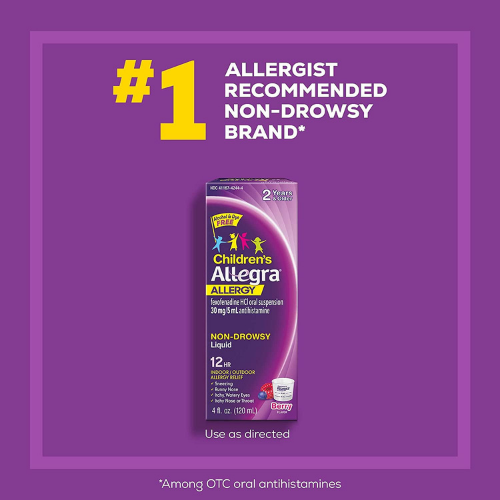 Allegra Children’s Non-Drowsy Antihistamine Liquid as low as $7.98 Shipped Free (Reg. $17.56) – FAB Ratings! 1,600+ 4.8/5 Stars! | 12-Hour Allergy Relief