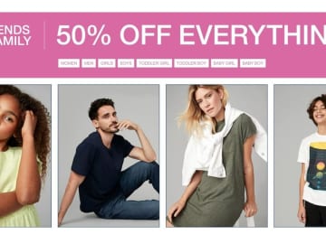 Gap Factory | 50% Off Friends & Family Sale