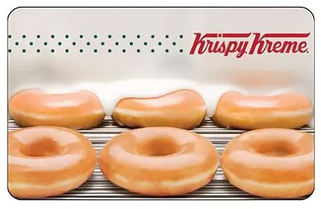 krispy kreme gift card