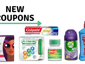 New Coupons: Colgate, Clairol, Zyrtec & More