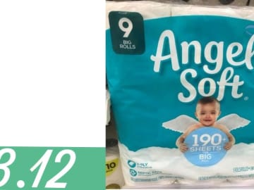 Angel Soft Bath Tissue for $3.12 at Walgreens