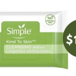 Simple Coupon | $1.49 Facial Wipes