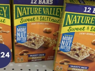 Get Big Boxes of Nature Valley Granola Bars for just $3.24 at Publix