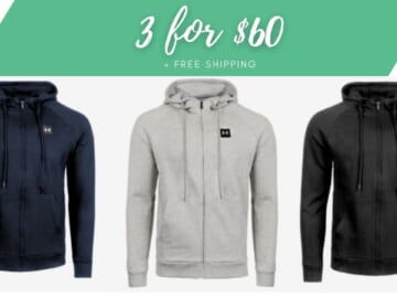 Get 3 For $60 Under Armour Hoodies