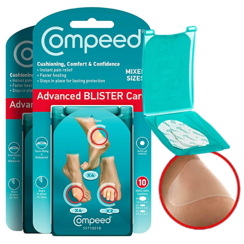 20 Count Compeed Advanced Blister Care Mixed Sizes Pads $17.98 (Reg. $20) – FAB Ratings! 1.1K+ 4.7/5 Stars! | 90¢/Pad