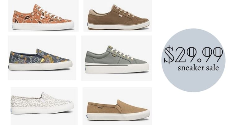 Keds $29.99 Sneaker Sale