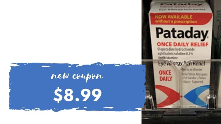 Pataday Coupon | $8.99 Once Daily Allergy Relief Eye Drops